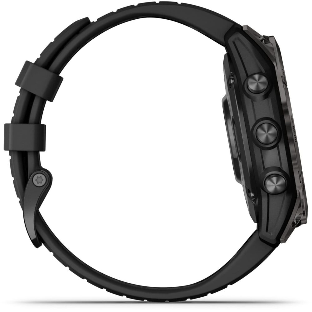 Garmin Fenix 7 Pro Sapphire Solar GPS Smartwatch - 47mm - Carbon/Grau – Bild 4