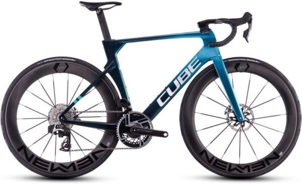Cube Litening AERO C:68X SLX chromeblue´n´liquidblue<span> - </span>56cm