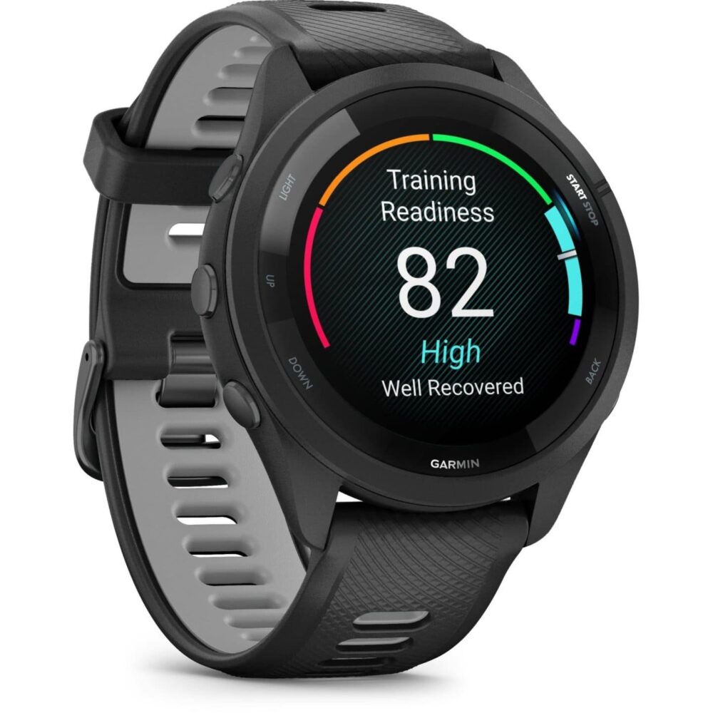 Garmin Forerunner 265 GPS Laufuhr - weiß/dunkelblau – Bild 3