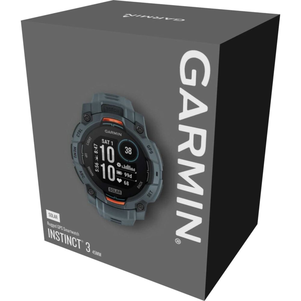 Garmin Instinct 3 Solar GPS Smartwatch - 45mm - Twilight – Bild 4