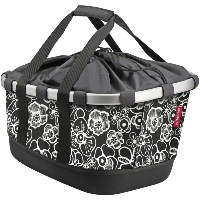 KLICKfix Bikebasket GT Uniklip 2 - Fahrradkorb - fleur black
