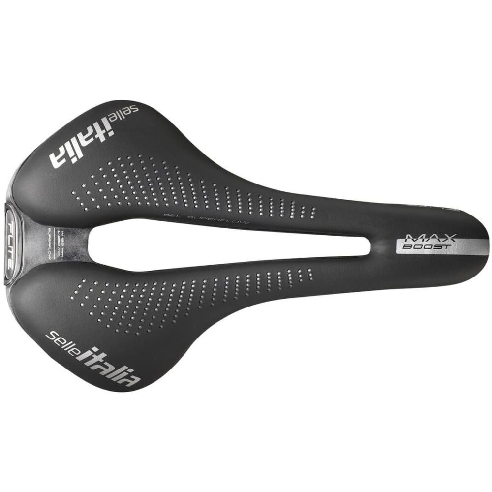Selle Italia Max Flite Boost Gel Sattel - Superflow | TI 316 - L3 | schwarz