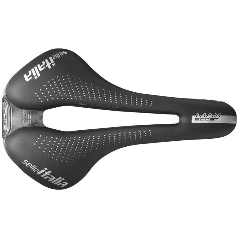 Selle Italia Max Flite Boost Gel Sattel - Superflow | TI 316 - L3 | schwarz