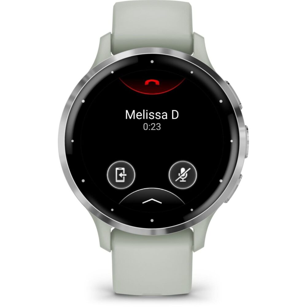 Garmin Venu 3S GPS Smartwatch - salbeigrau/silber – Bild 4