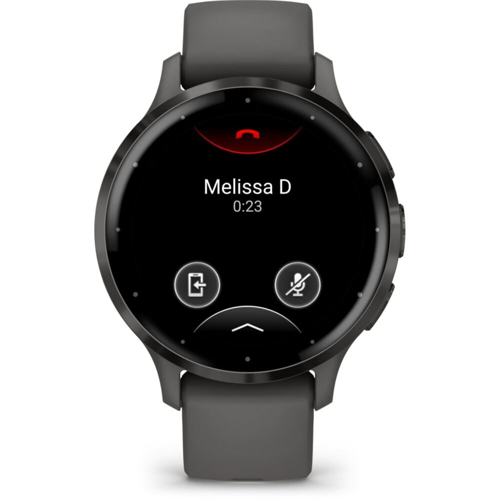 Garmin Venu 3S GPS Smartwatch - kieselgrau/schiefergrau – Bild 4