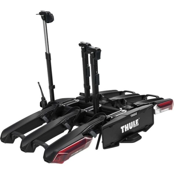Thule Epos 3 Klappbarer Anhängerkupplungs-Fahrradträger für 3 Fahrräder - Schwarz